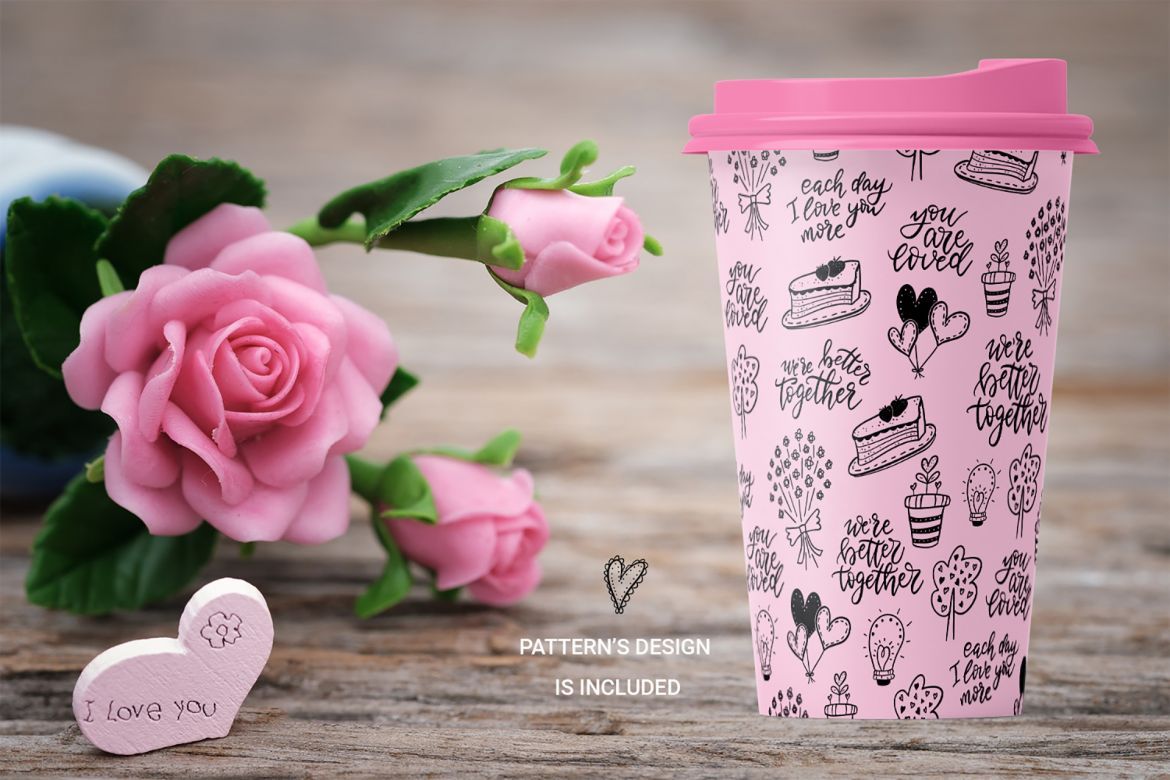 You + Me: hand drawn design kit alternate