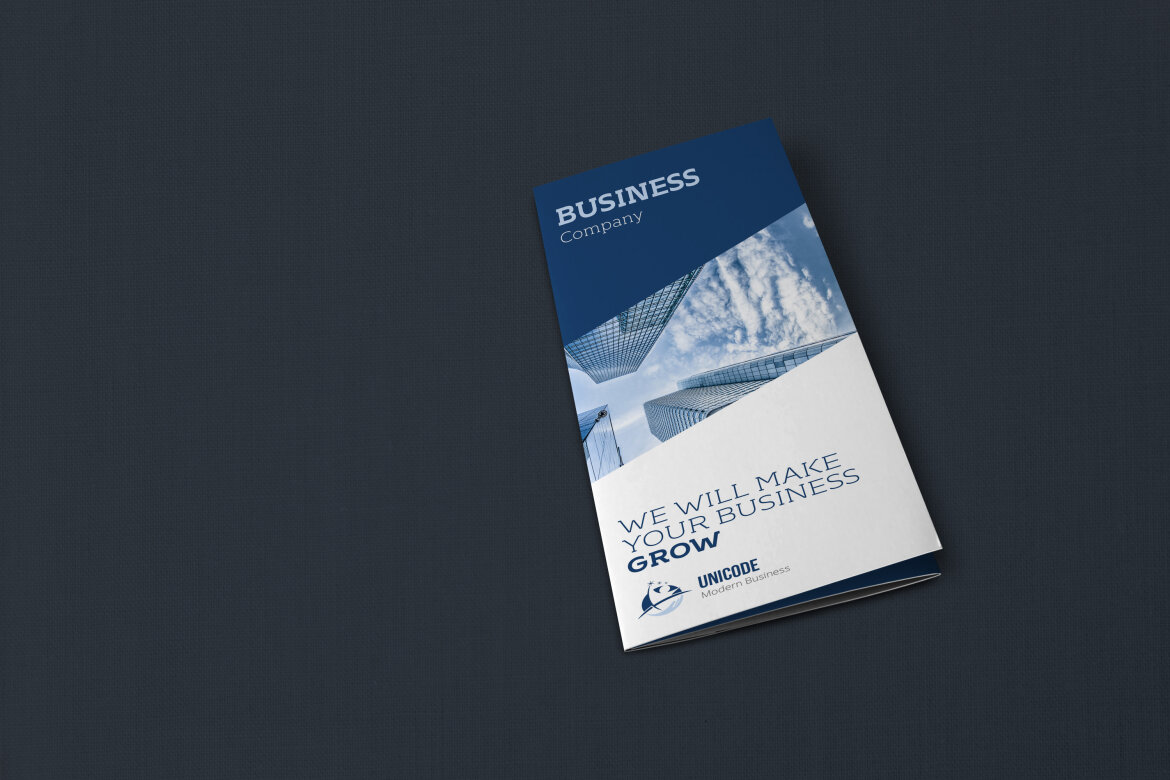 TriFold Business FREE Brochure Template - view 10