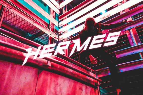 Hermes Futuristic Font