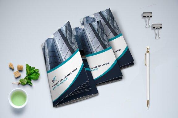 TriFold Business Brochure FREE Template