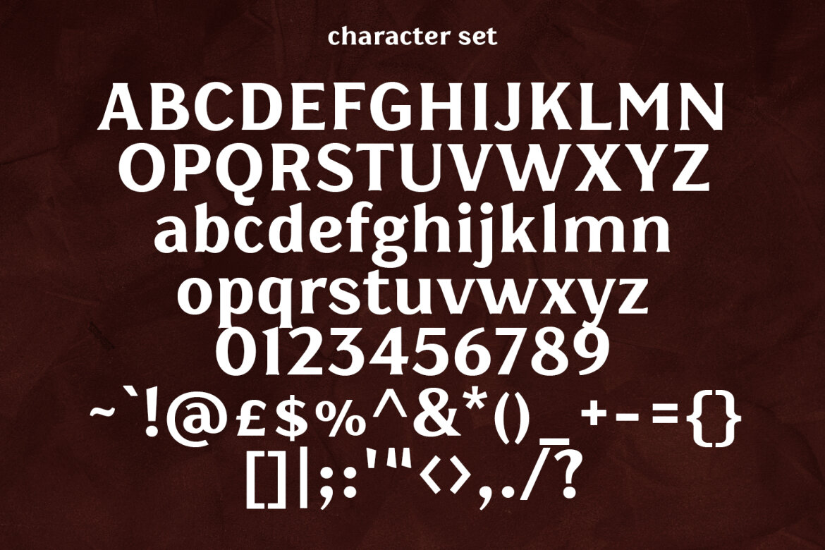 Falige Serif FREE Font - view 8