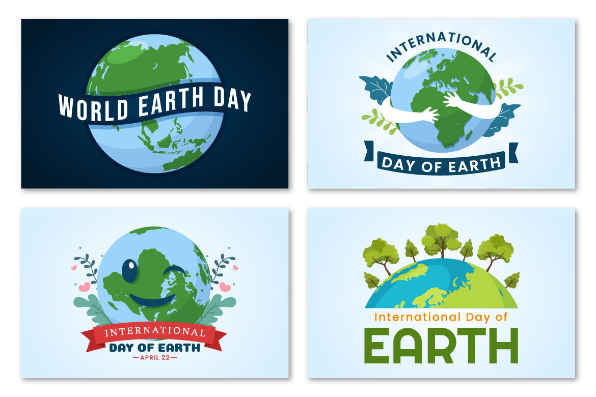 14 Happy Earth Day FREE Illustration alternate