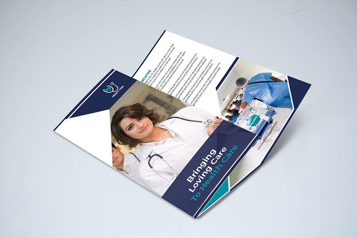 TriFold Medical FREE Brochure Template - view 8