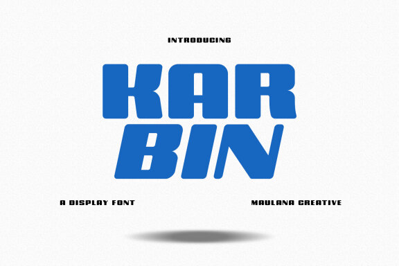 Karbin Sans Serif FREE Font