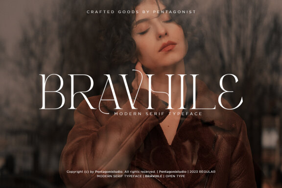 Bravhile | FREE Demo Serif