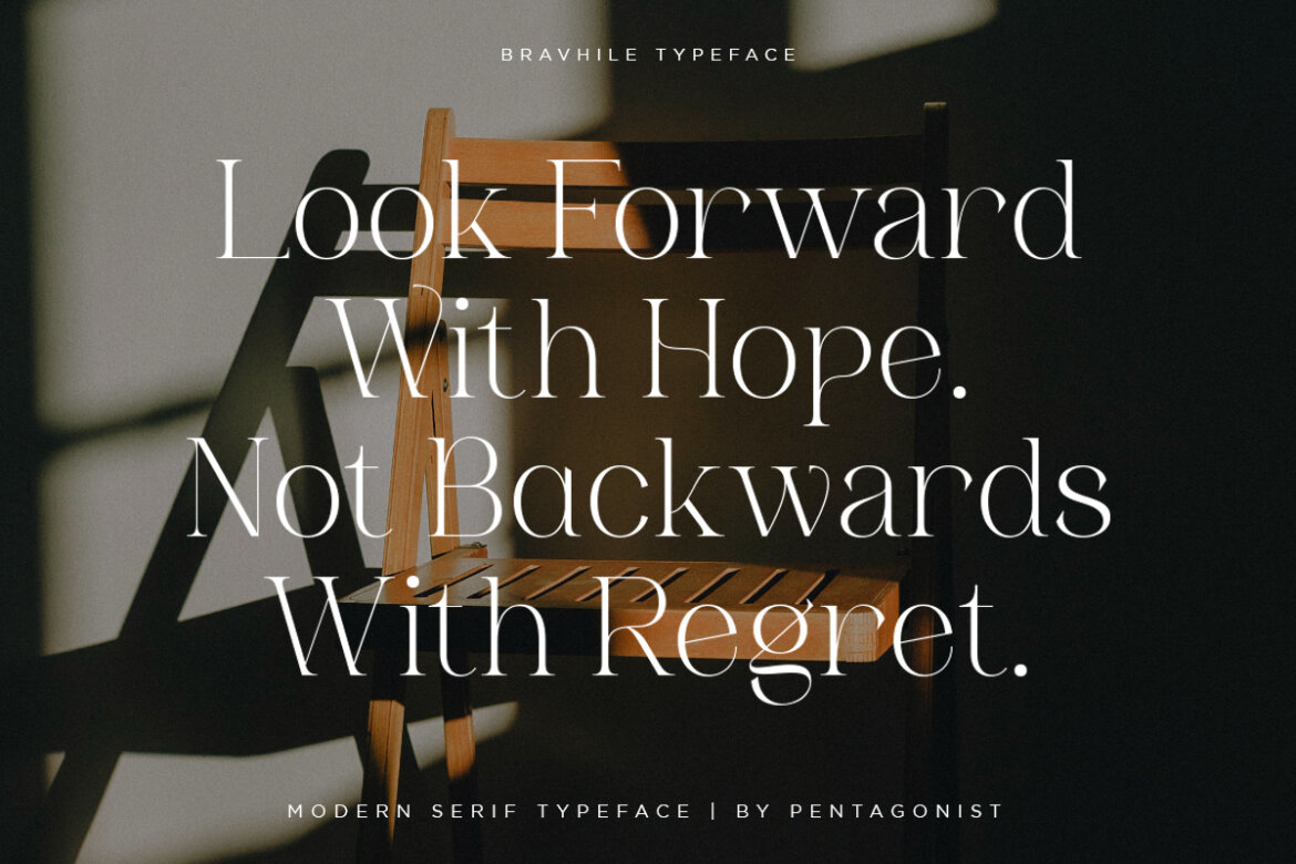 Bravhile | FREE Demo Serif alt
