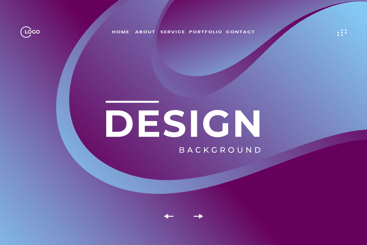 Purple Blue Abstract Wave FREE Backgrounds - view 9