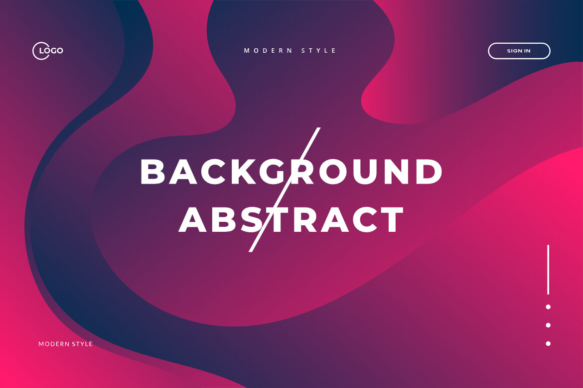 Purple Blue Abstract Wave FREE Backgrounds - view 7