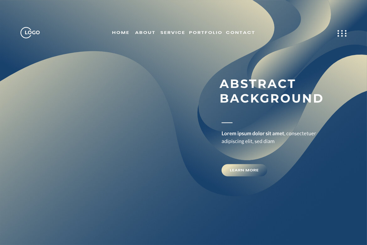 Purple Blue Abstract Wave FREE Backgrounds - view 10