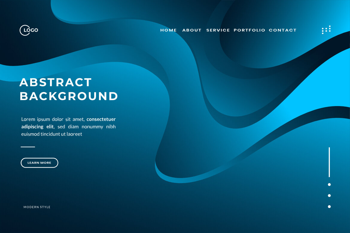 Purple Blue Abstract Wave FREE Backgrounds - view 8