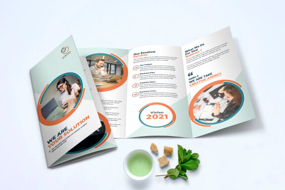 TriFold FREE Business Brochure Template
