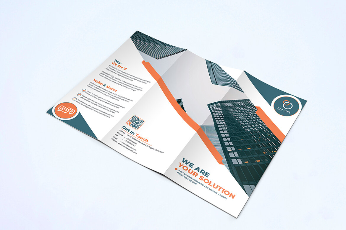 TriFold FREE Business Brochure Template - view 5
