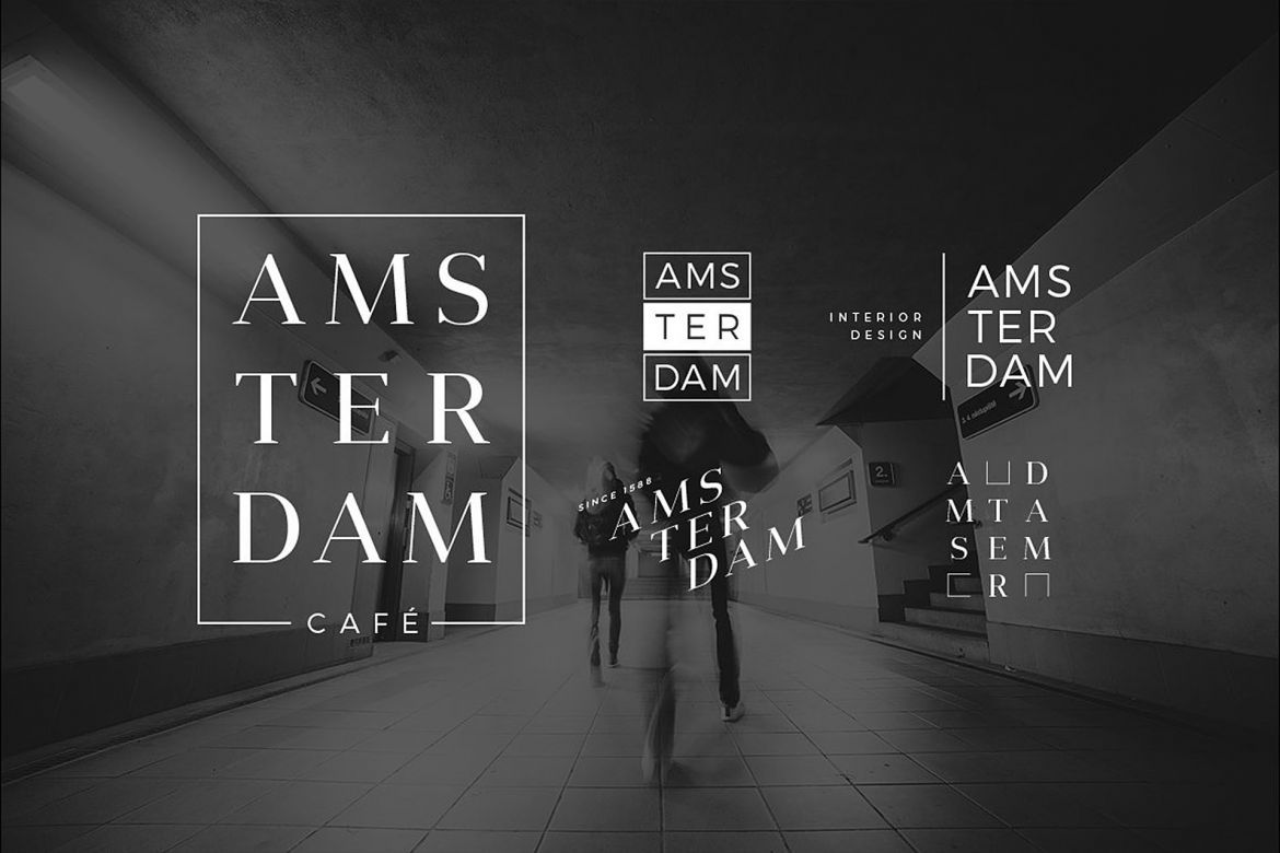 10 Minimalist Logo - Amsterdam alt