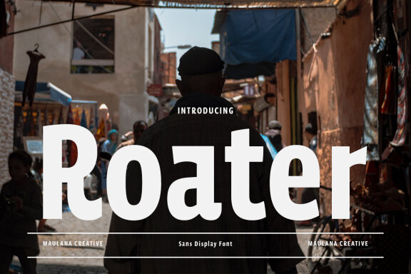Roater Display Sans FREE Font