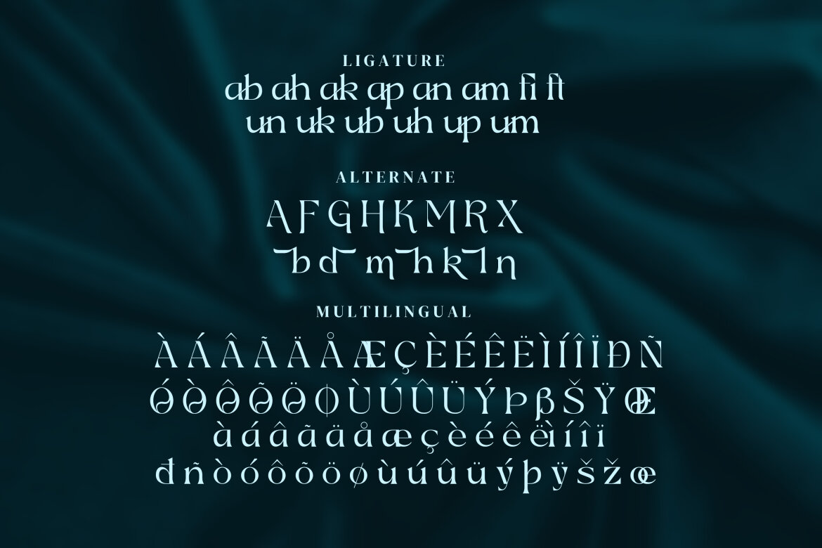 Bahgian FREE Serif - view 13