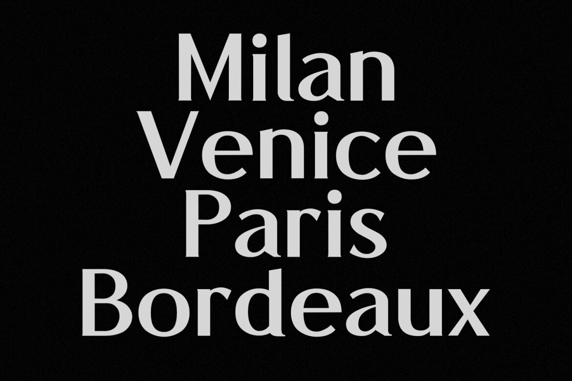 Abigar Fashion Semi Serif FREE Font - view 5