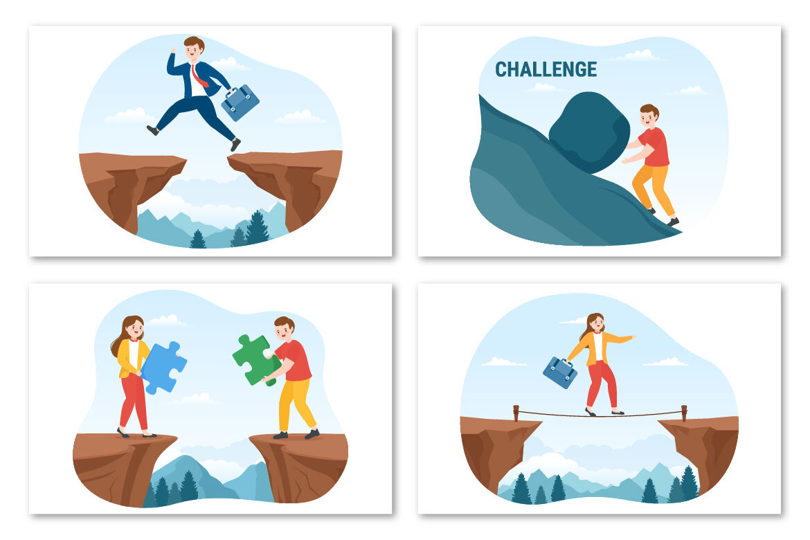 13 Challenge FREE Illustrations - view 3