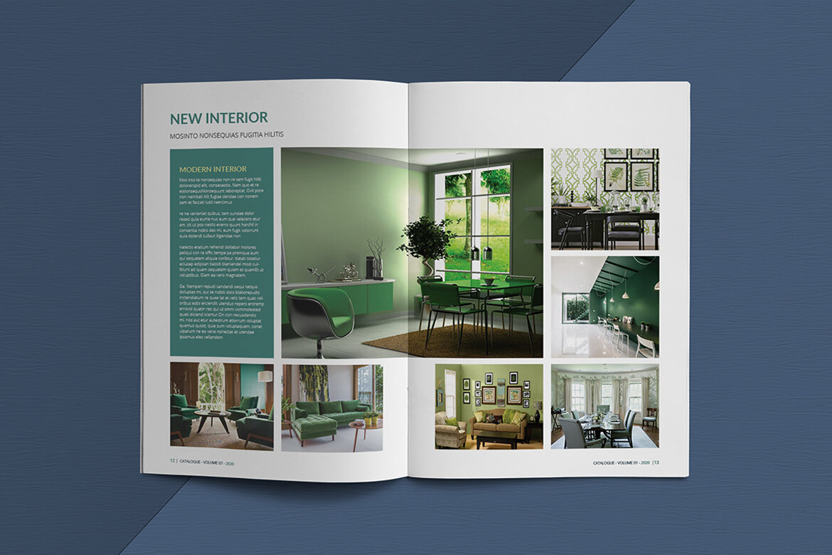 Interior Catalogue FREE Template - view 11