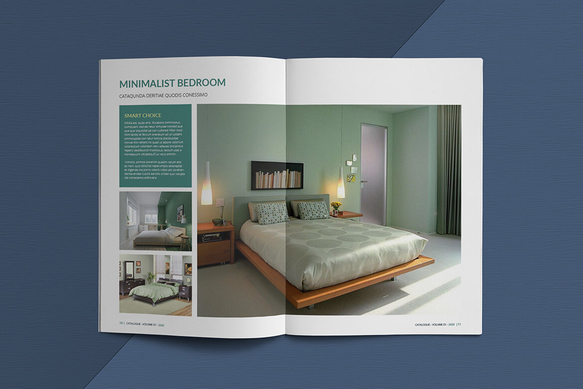 Interior Catalogue FREE Template - view 10