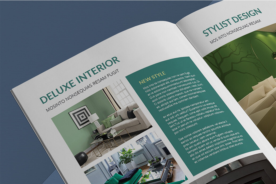Interior Catalogue FREE Template - view 8