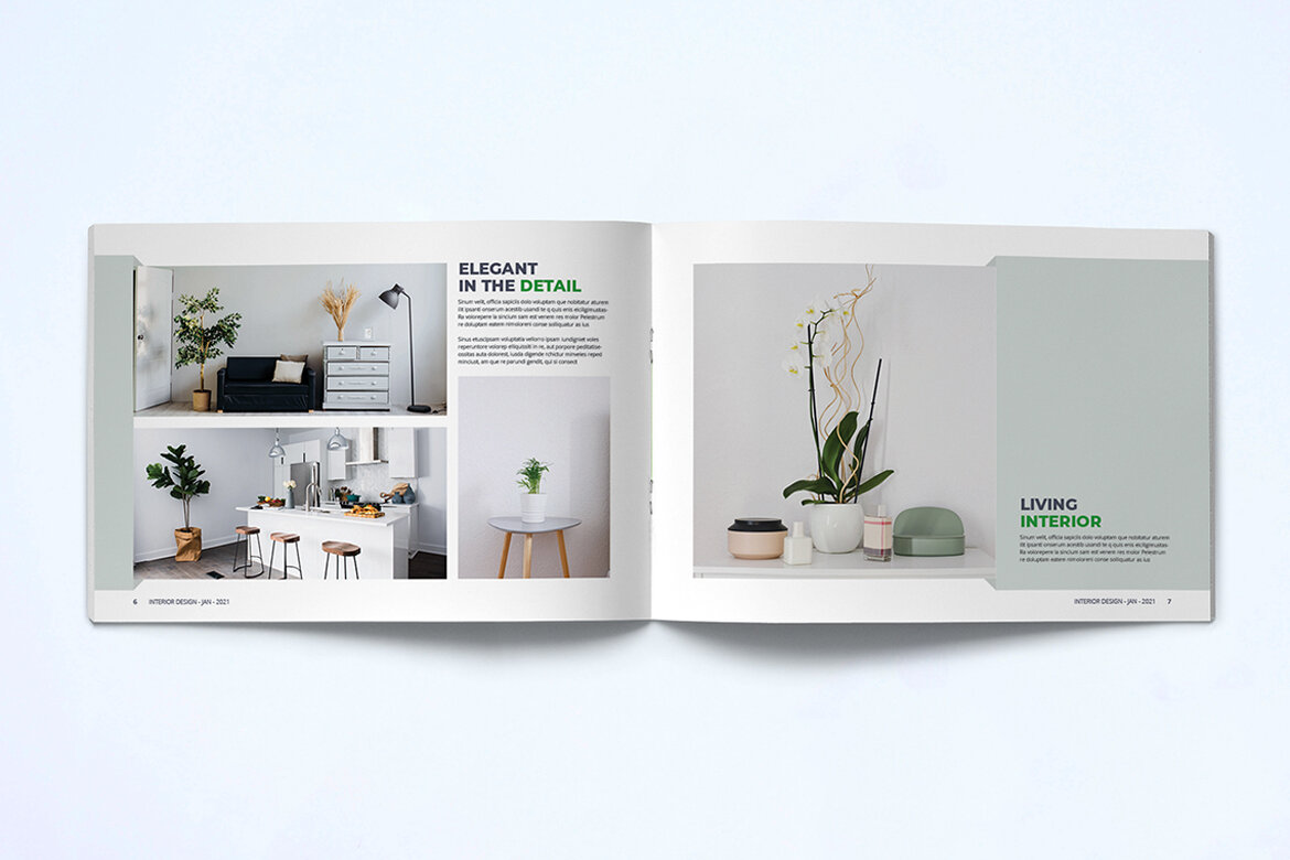 Interior Catalogue FREE Template - view 6