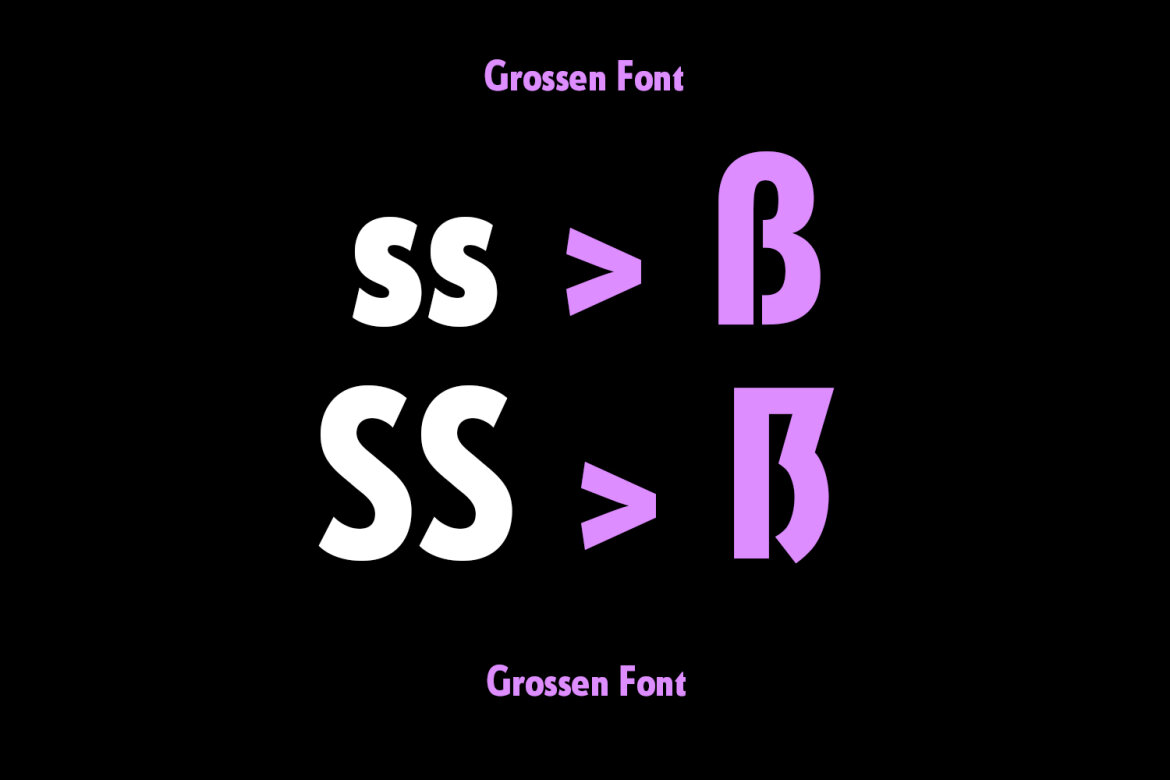 Grossen FREE Display Sans Font - view 3