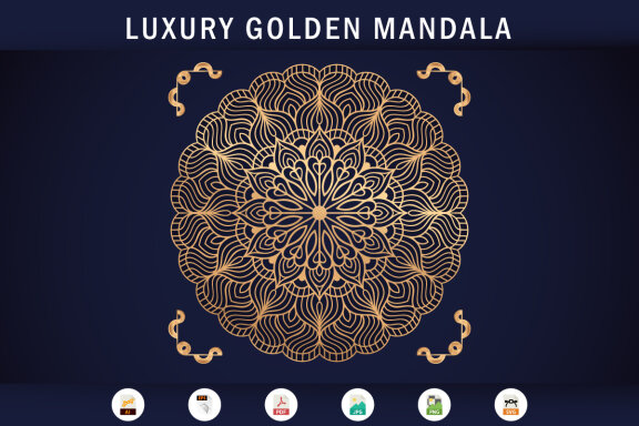 FREE Mandala Arabesque Pattern Arabic Islamic east style-10