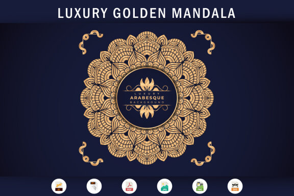 FREE Mandala Arabesque Pattern Arabic Islamic east style-19