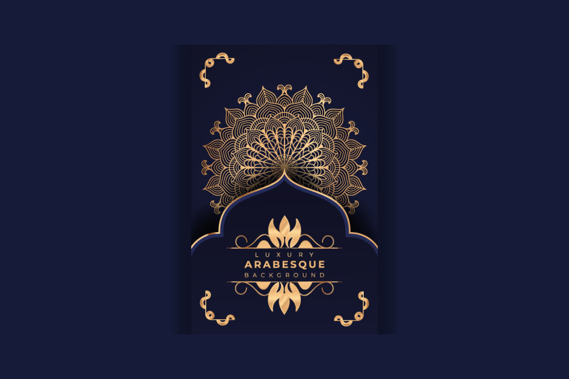 FREE mandala background Design presentation Template-22 alternate