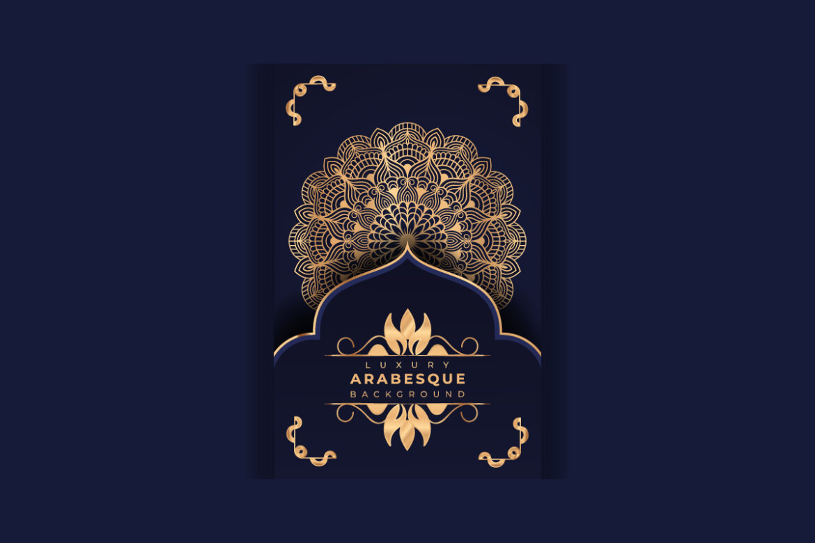 FREE mandala background Design presentation Template-27 alternate