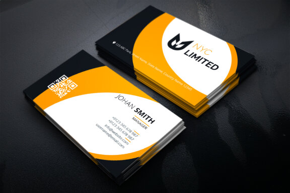 FREE Corporate Business Card Template-05