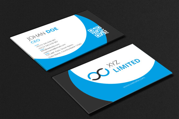 FREE Corporate Business Card Template-06