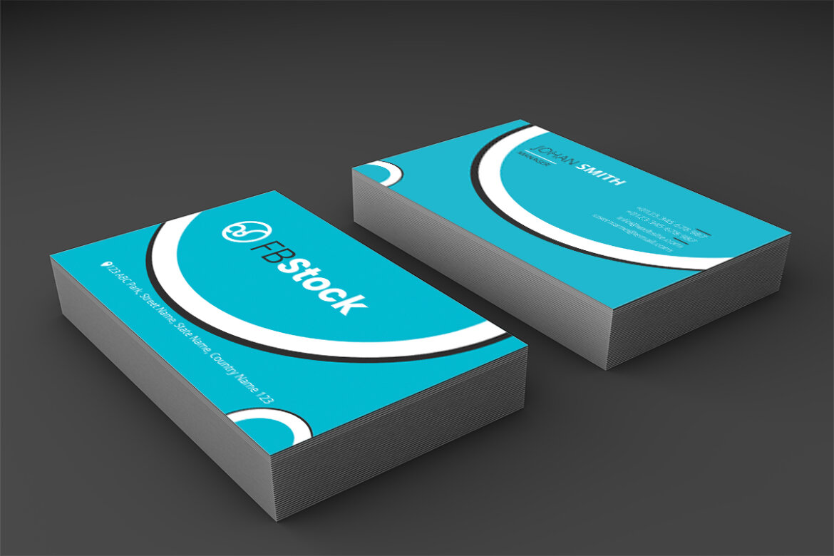 FREE Corporate Business Card Template-15 - view 4