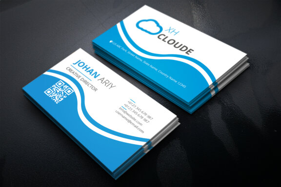 FREE Corporate Business Card Template-17