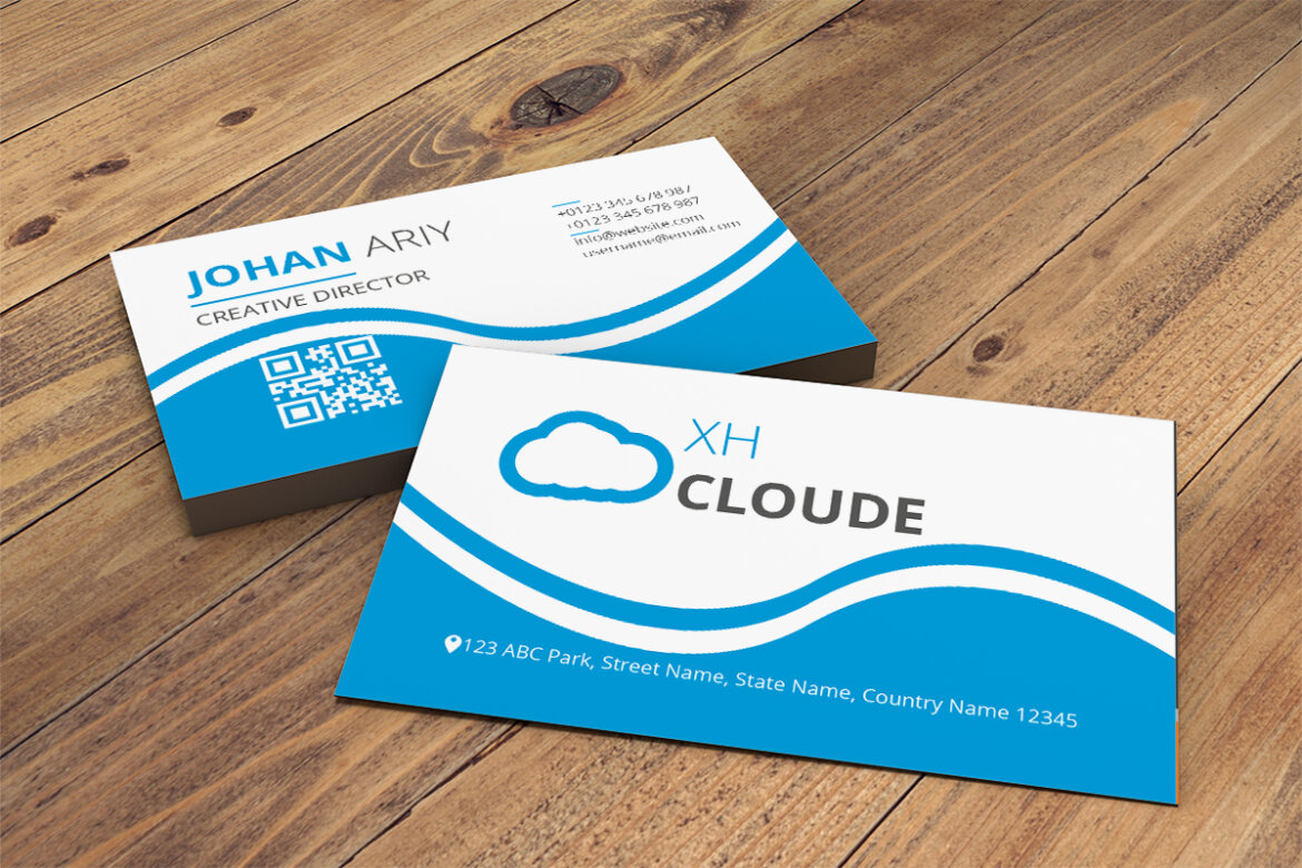 FREE Corporate Business Card Template-17 - view 4