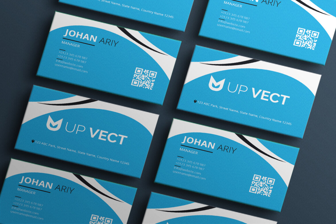 FREE Corporate Business Card Template-20 - view 5