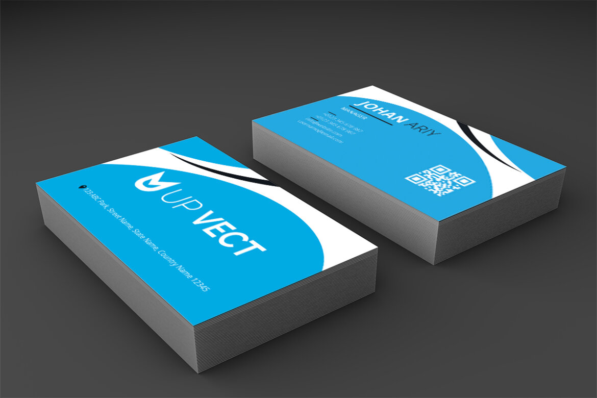 FREE Corporate Business Card Template-20 - view 3