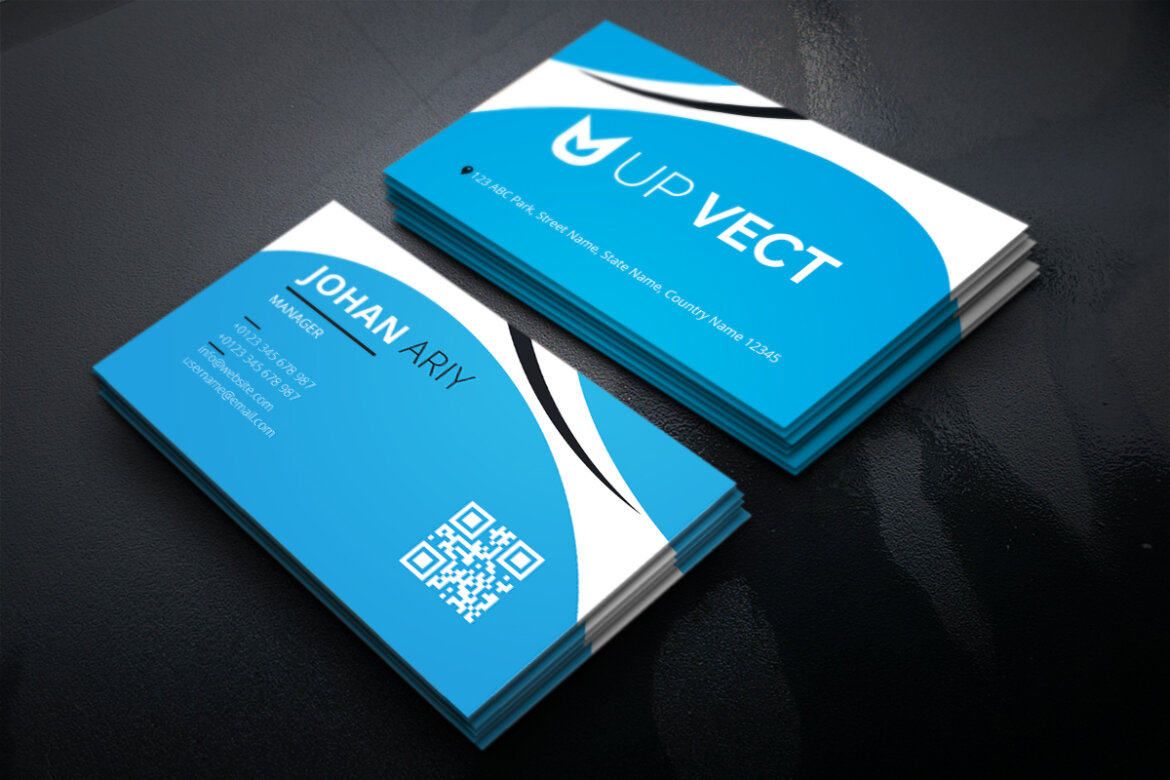 FREE Corporate Business Card Template-20 alt