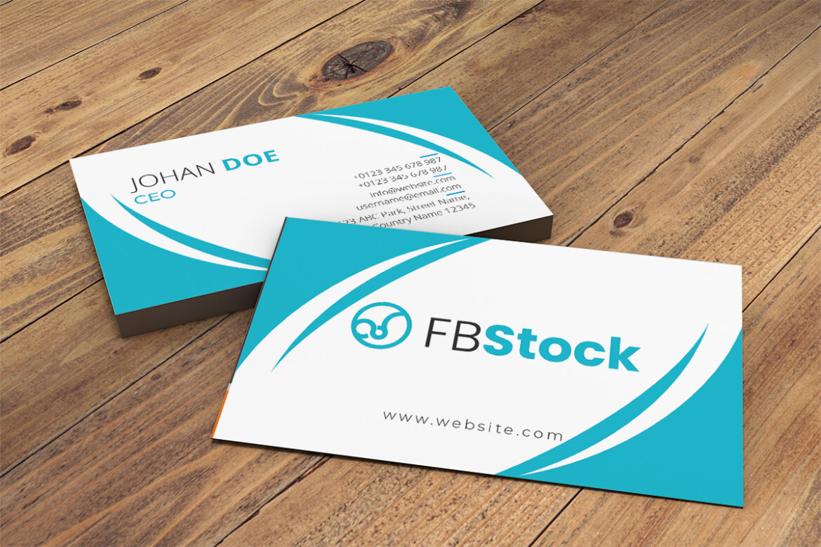FREE Corporate Business Card Template-25 - view 4