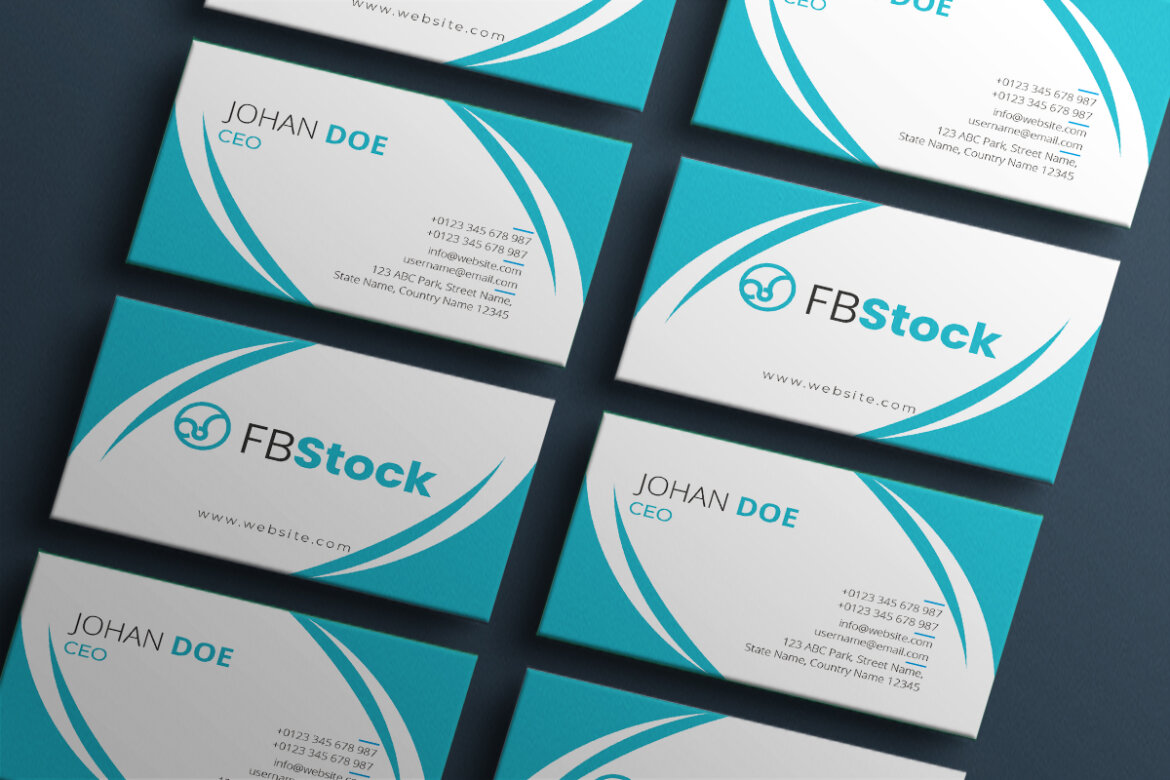 FREE Corporate Business Card Template-25 - view 5