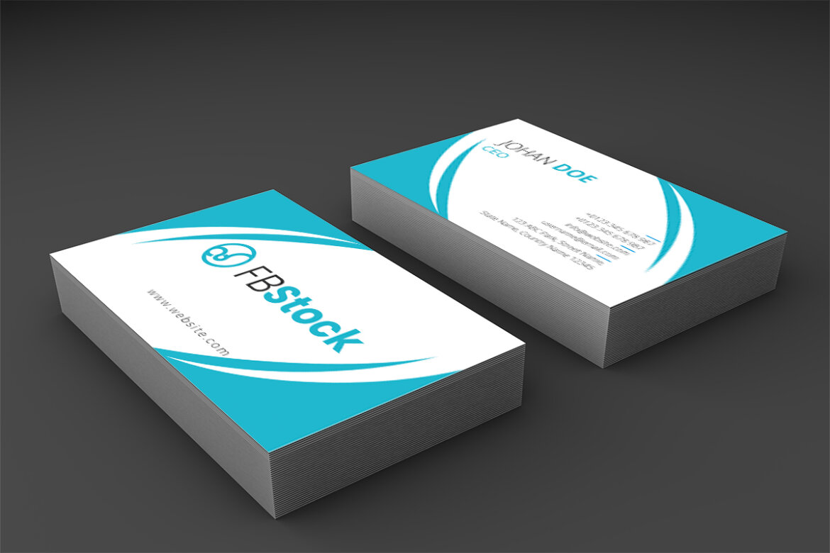 FREE Corporate Business Card Template-25 - view 3