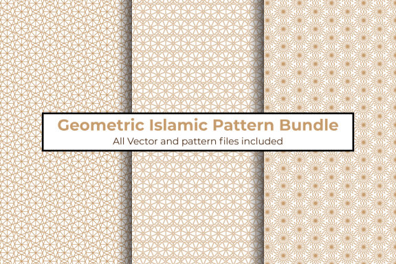 FREE Islamic Style Seamless Patterns Set-03