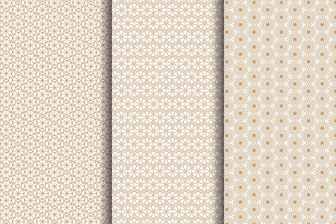 FREE Islamic Style Seamless Patterns Set-03 alternate