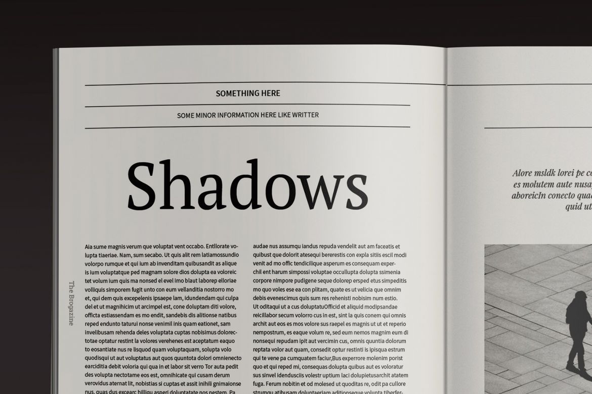 Brogazine Indesign Template - view 6