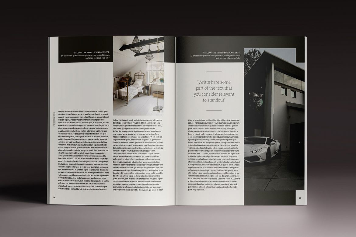 Brogazine Indesign Template - view 12