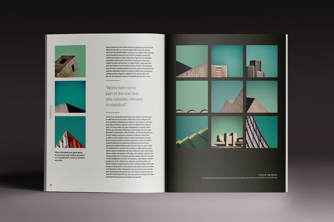Brogazine Indesign Template - view 15