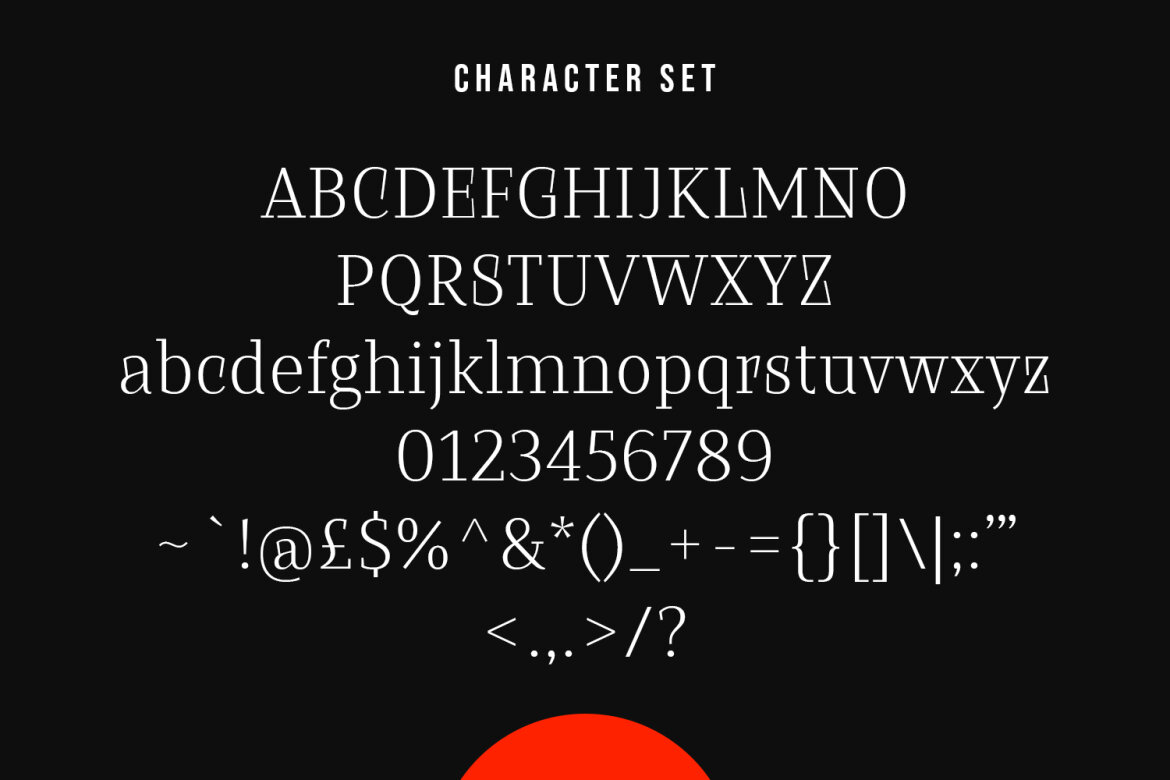 Sarscy FREE Serif Font - view 8