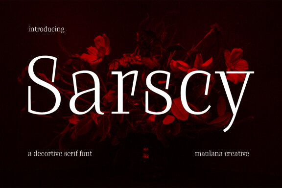 Sarscy FREE Serif Font