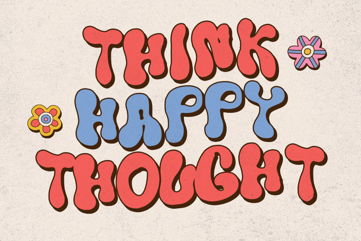 Riyollo Groovy Decorative FREE Font - view 5