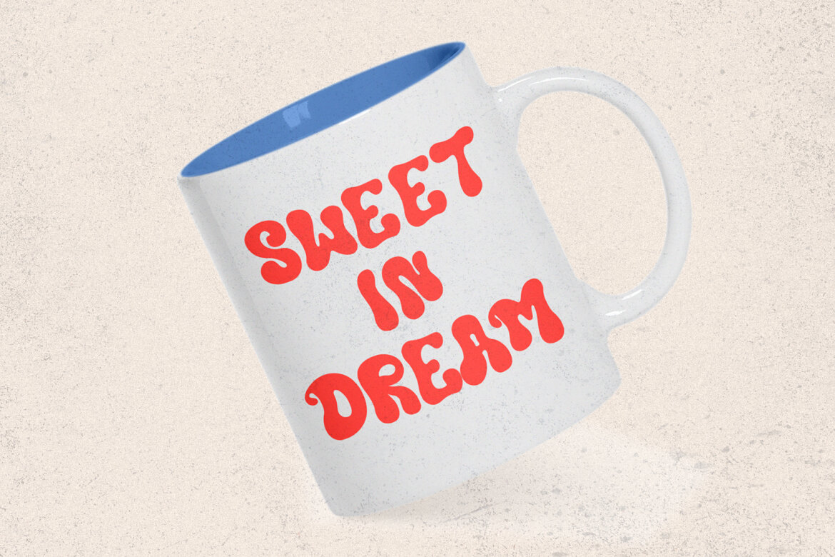 Riyollo Groovy Decorative FREE Font - view 6